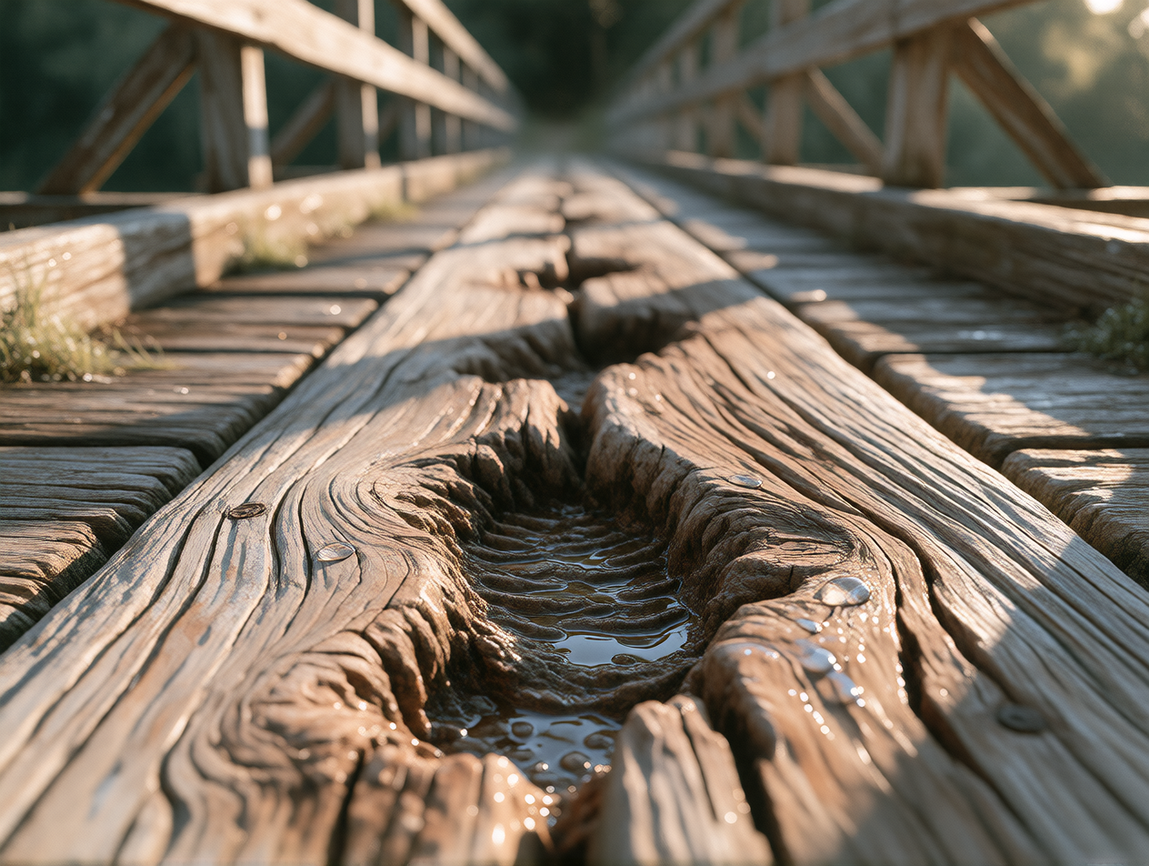old wood knows every step it's held. #dailyspark
