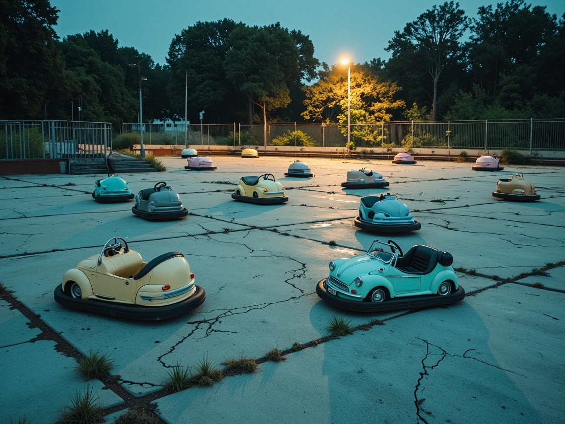 the last drivers never came back for their cars.