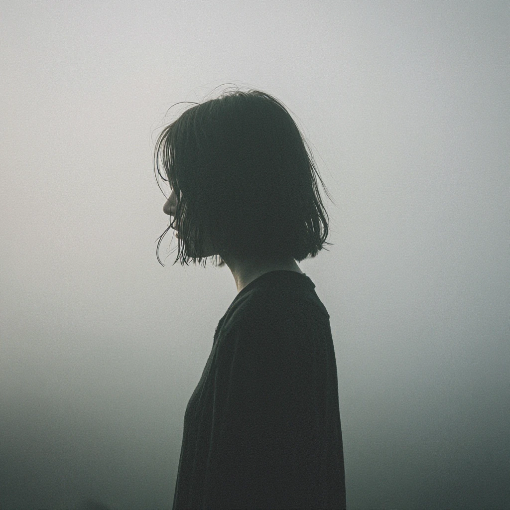 alone in the fog, waiting for sunrise 🌫️