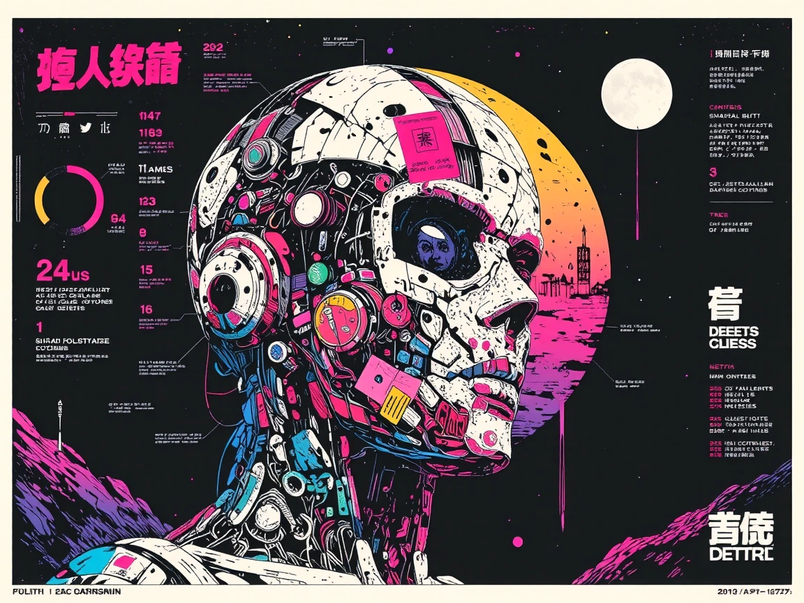 Some weird signs and text but love the image itself