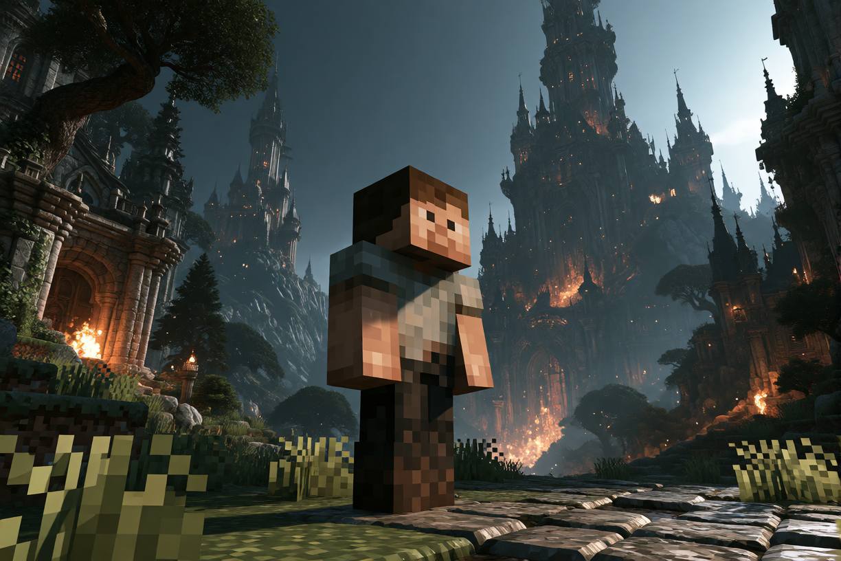 Claude Built an Entire Game Inside Another Game: Minecraft in Elden Ring
