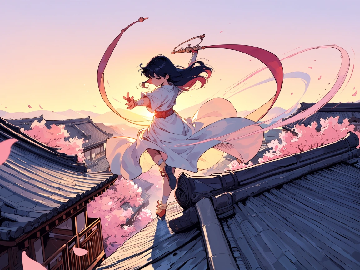 the way she moves through the sky though 🌸✨