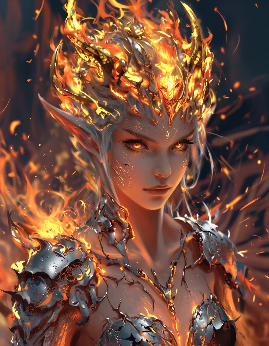The smolder in her gaze melts the hardest of men.