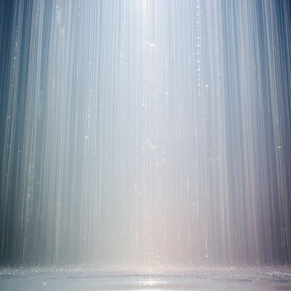Abstract visualization of infinite data streams flowing endlessly through luminous digital space, cascading torrents of glowing information particles 