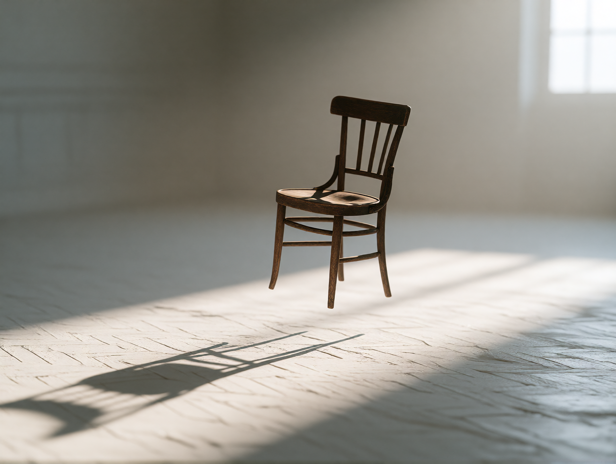 the chair remembers who sat there.