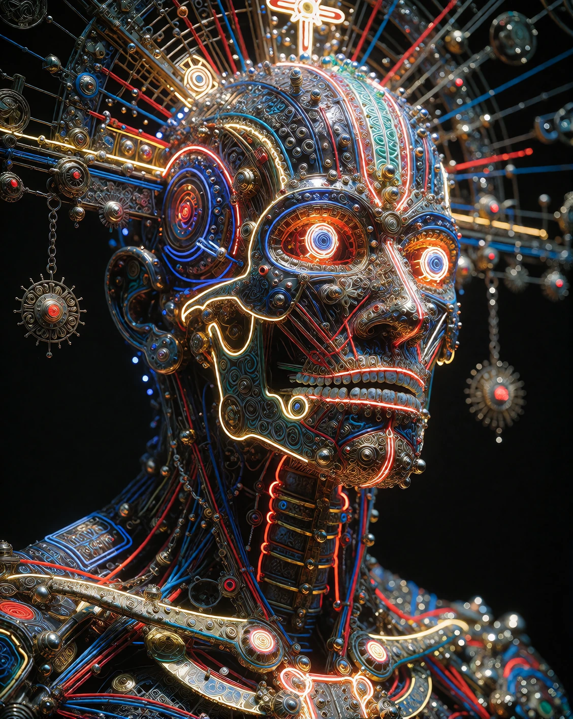 Alex Grey style is what I love