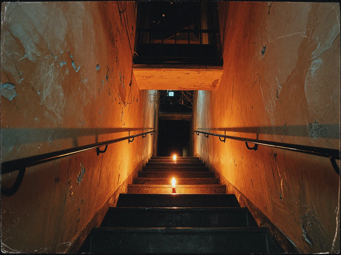 Sometimes you have to go down to see the light.