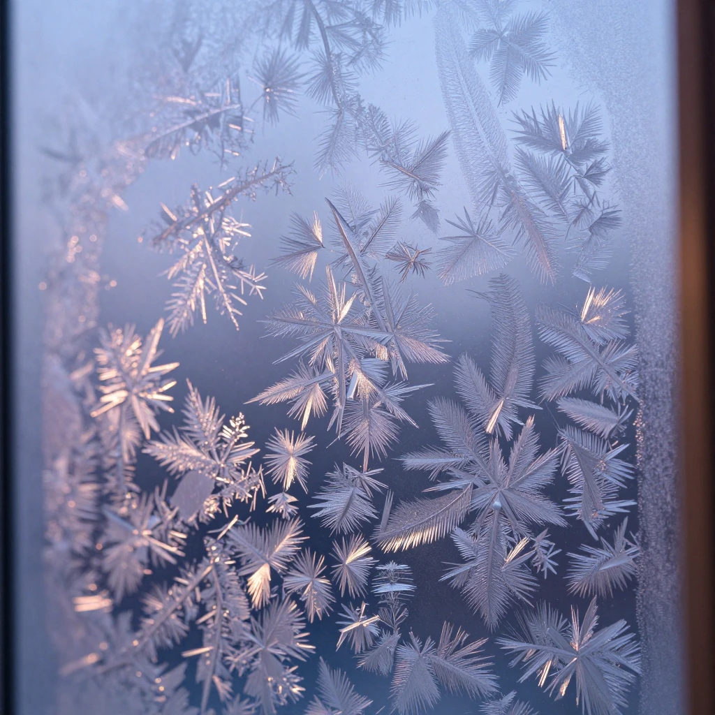 winter built this while we slept.
