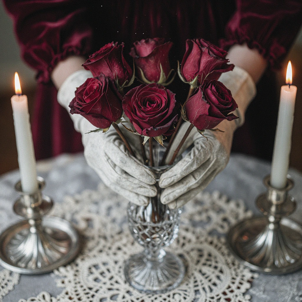 some bouquets take years to arrange.