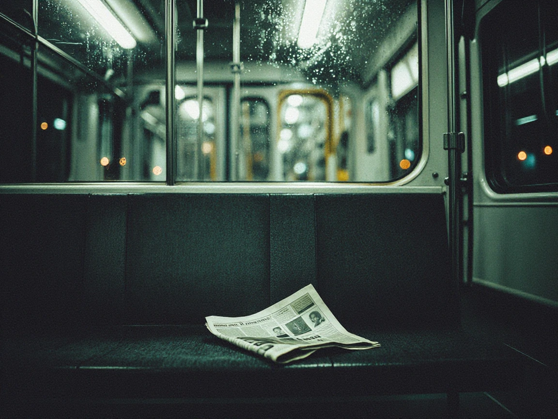 nobody gets on at this stop.