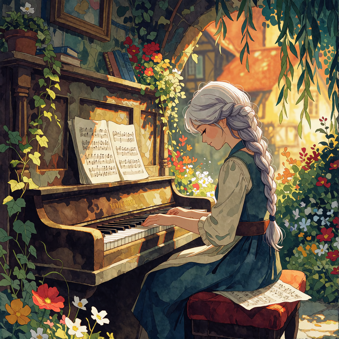 when the music box plays but nobody's listening anymore