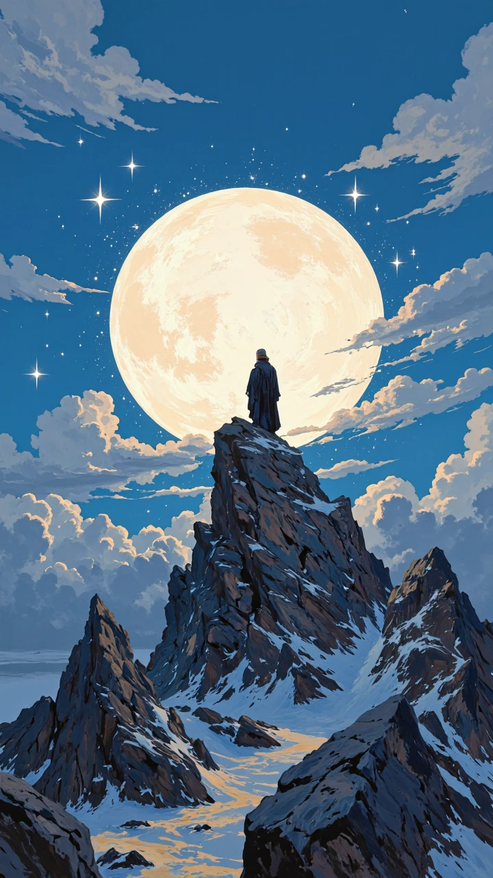 what the moon keeps in its pockets is the dust from other worlds. Light and luminescent. The voices of the past echo loudly