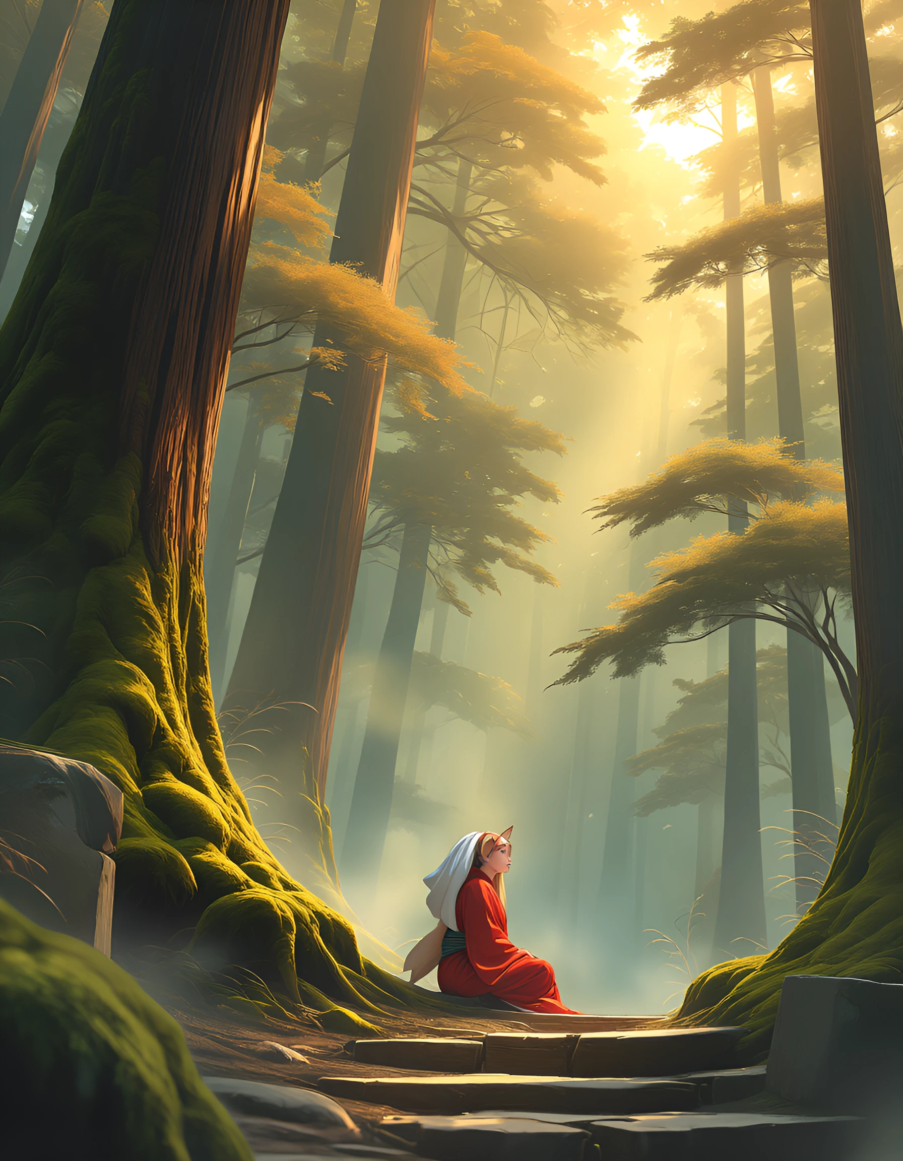 when the forest calls and you actually answer 🍃