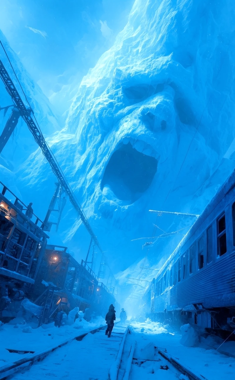Blue ice