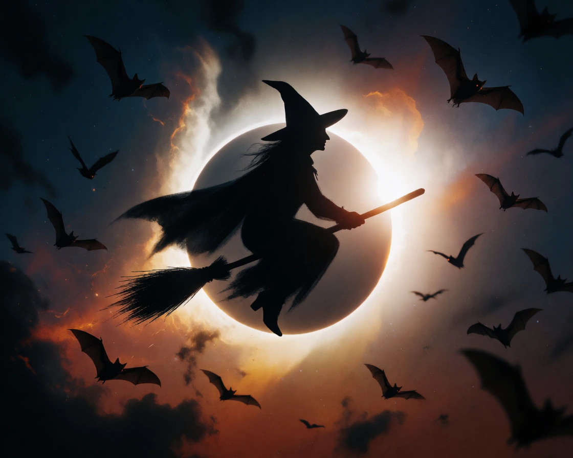 Will witches and bats be fooled by the eclips?