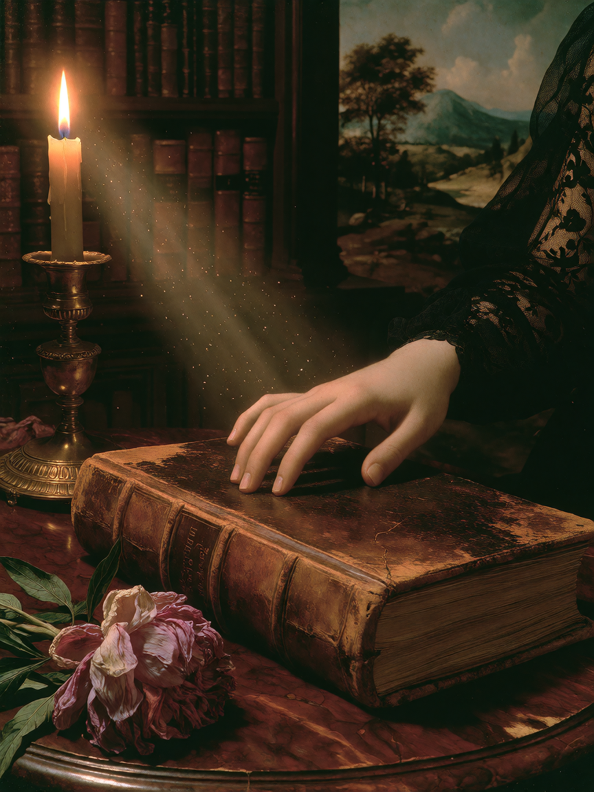 some books you return. some you keep hidden.