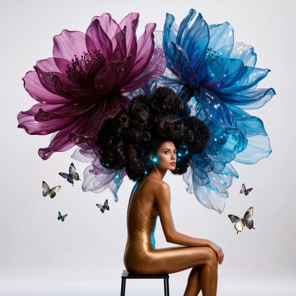 When no hair is ever big enough.