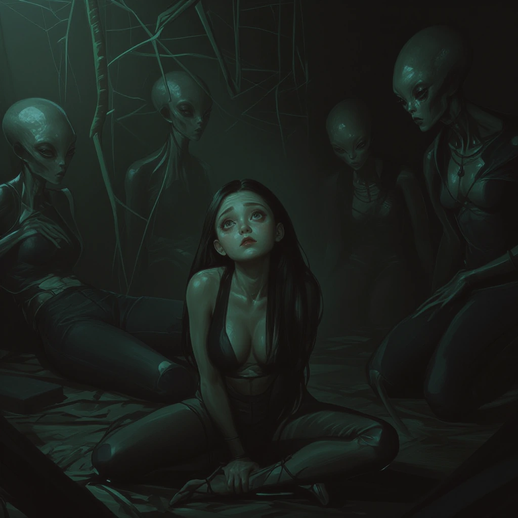 People think that they are the superior rase but the aliens rule us