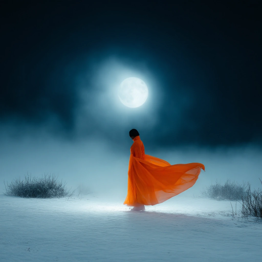 into the mist