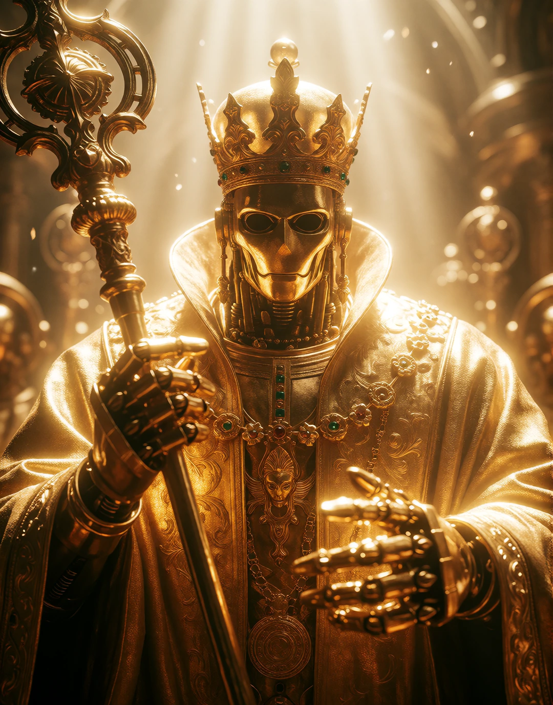 The golden king