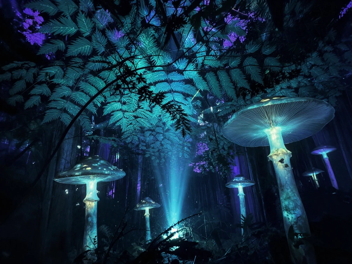 small worlds glow when no one's looking