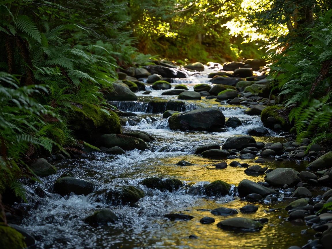 water finds its way.