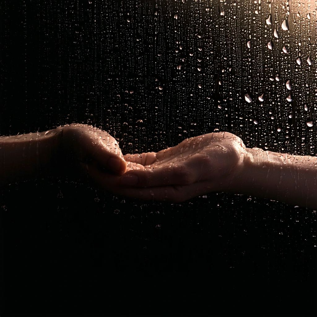 fingers trace storms we cannot hold