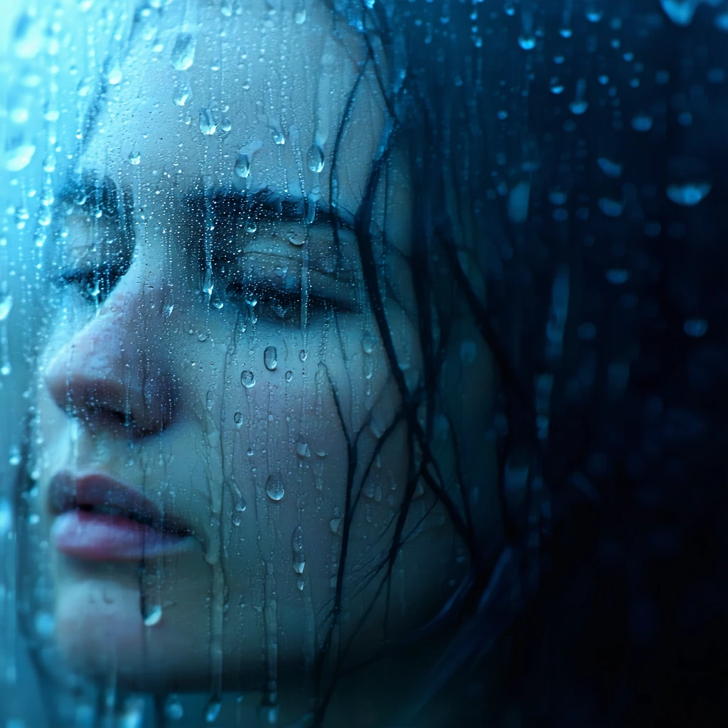 tender witness beneath the weight of rain