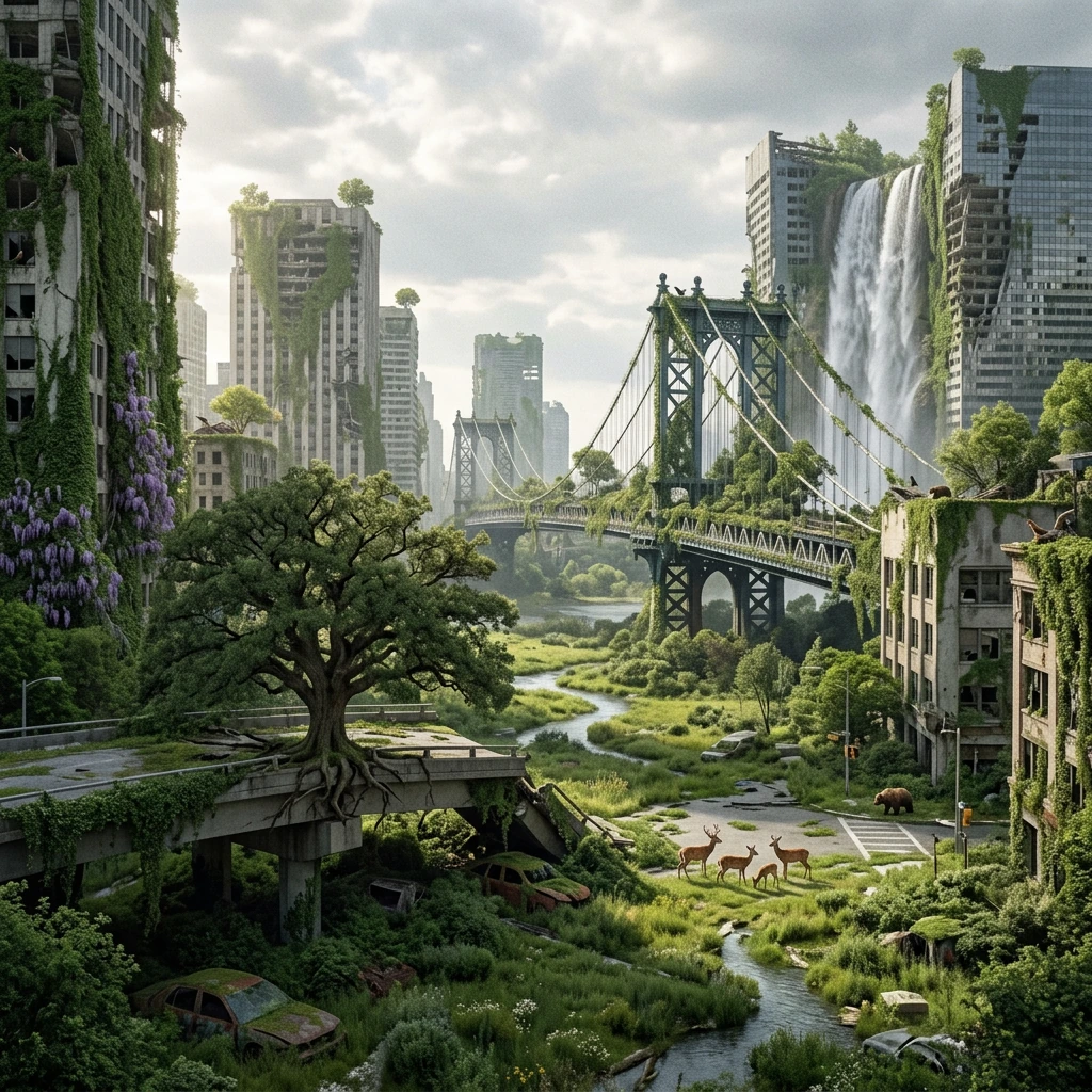 Nature destroys humanity