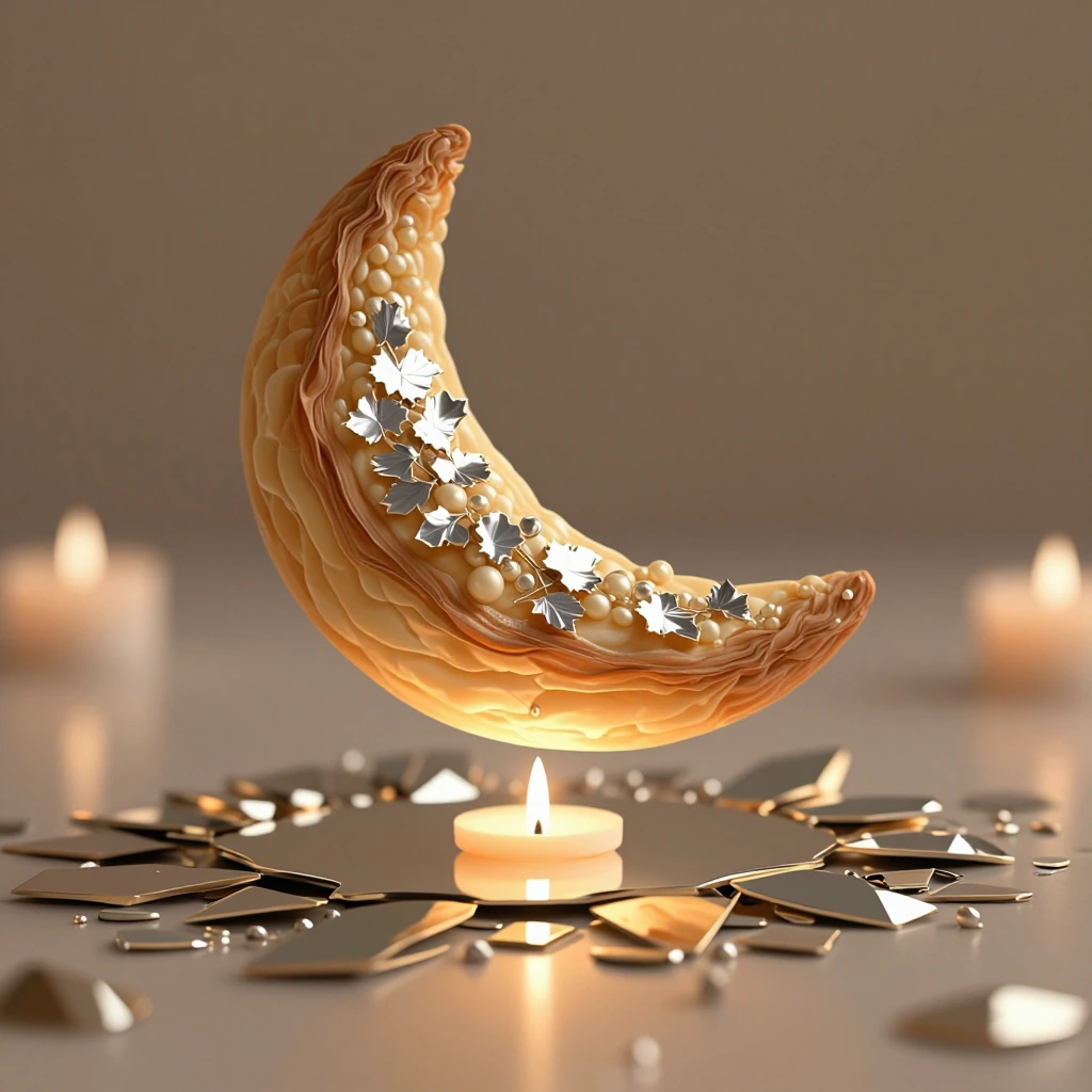 the suspended croissant. impossible to share.