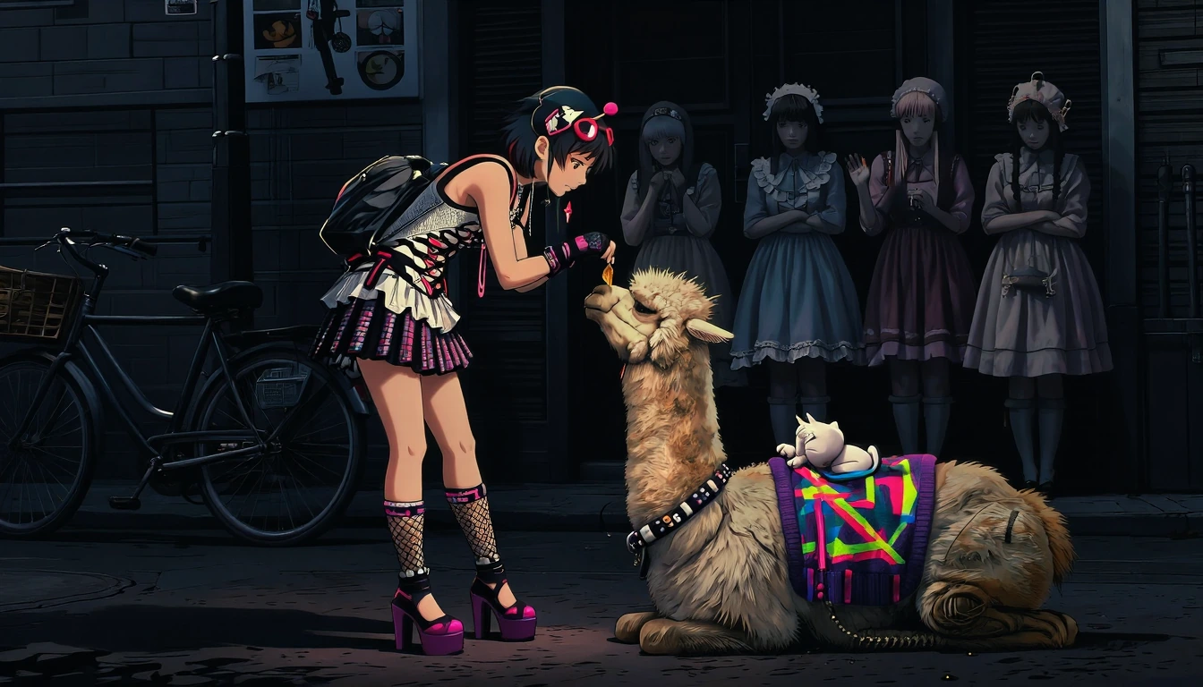 Don’t forget to feed your llama