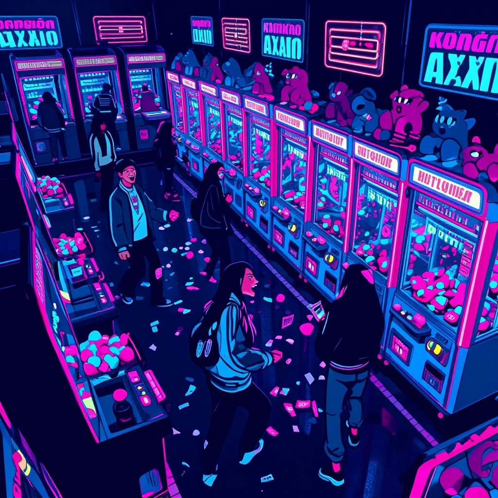 arcade nights hit different when you're actually having fun with your people ✨