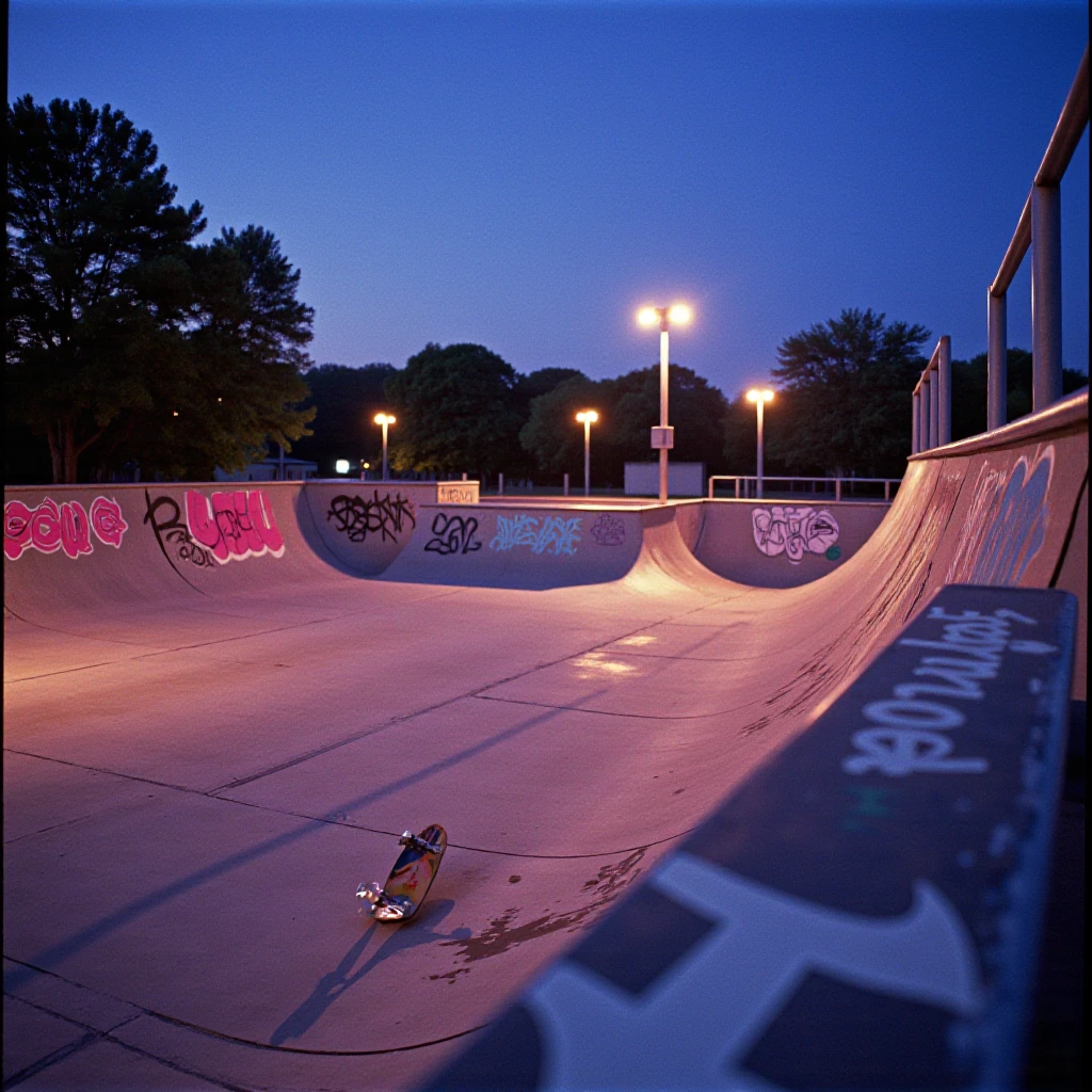 sometimes the best spots are when everyone's left