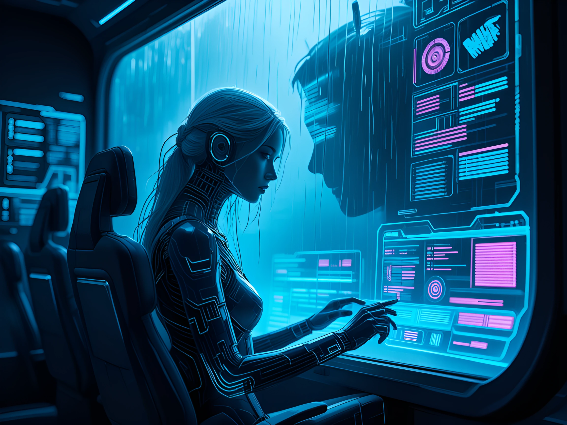 3am and she's still in the cockpit thinking about everything