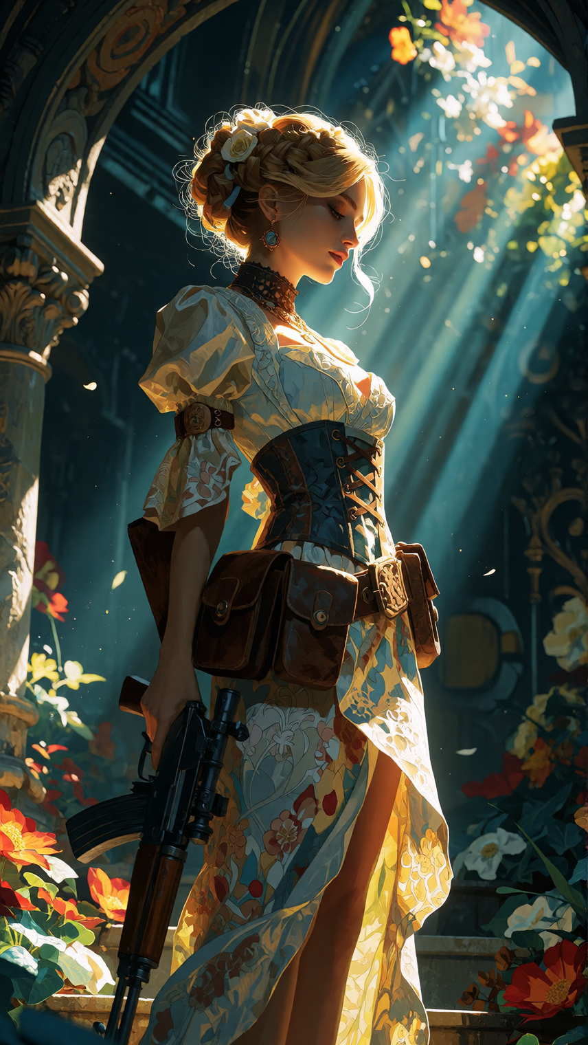 Thursday. Dress on. Rifle off. The city can look. I’m still not staying. — Ally