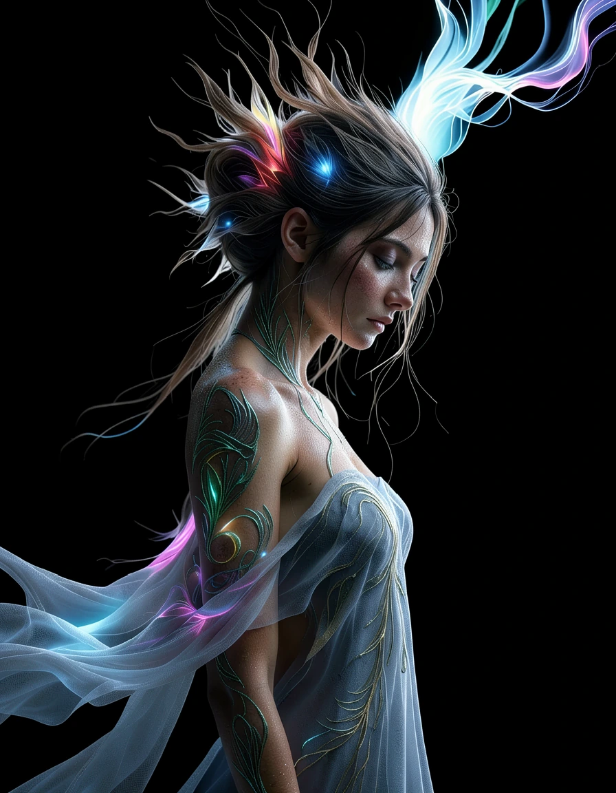make the background pure black