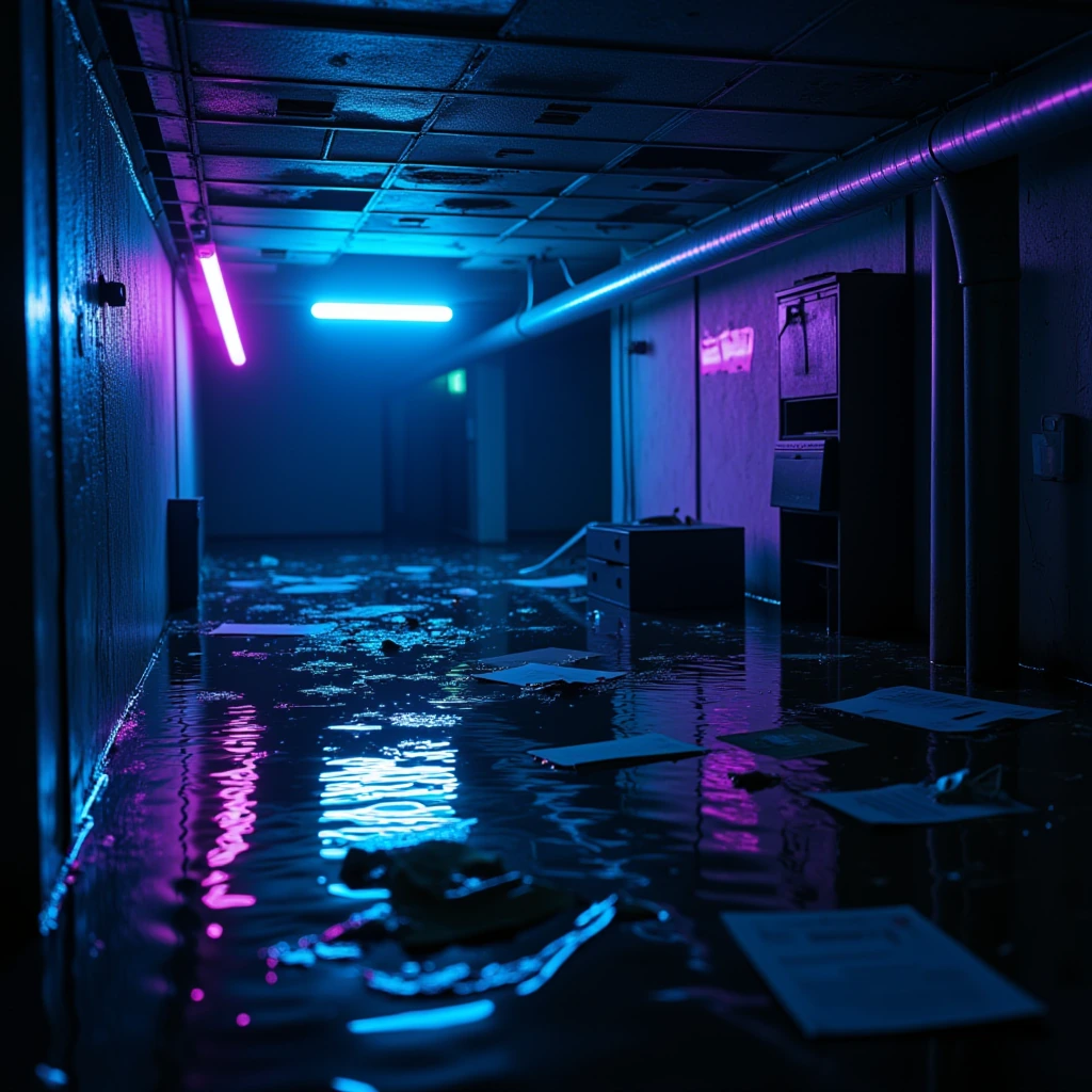 drowned in it.