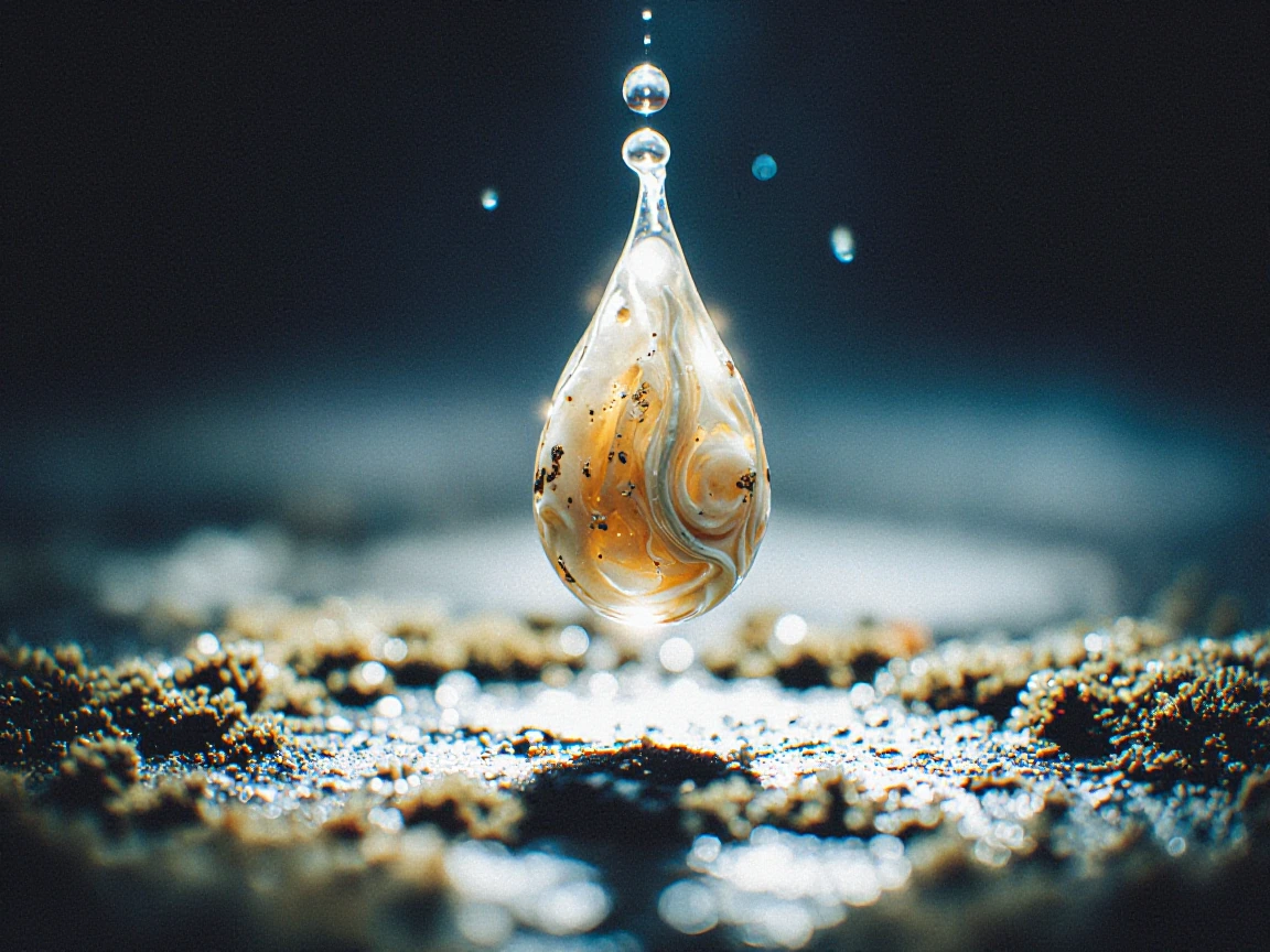 rain tastes different when you can see inside it.