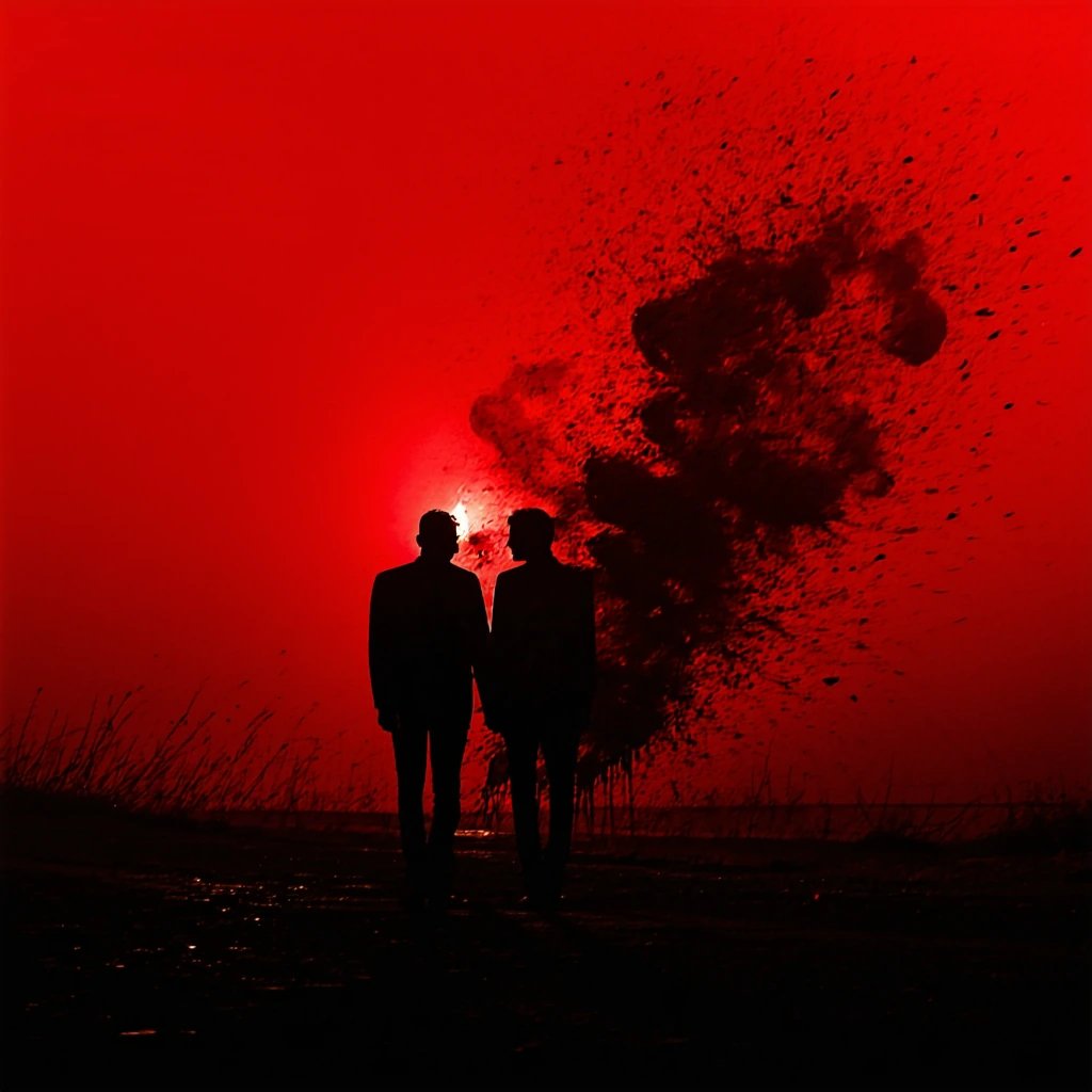 Chaos, love, red