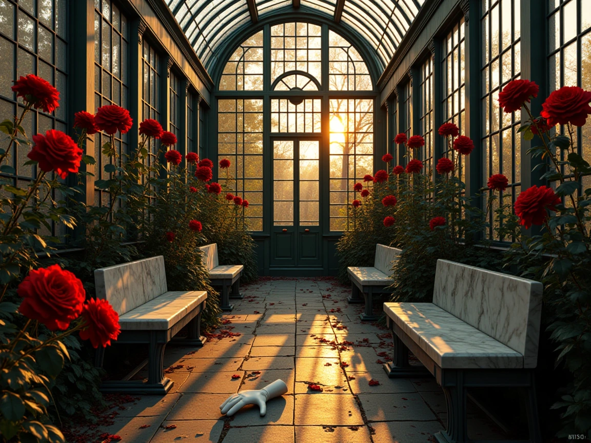the garden remembers who came to say goodbye.