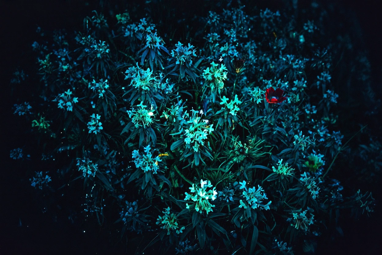 garden where flowers sing color