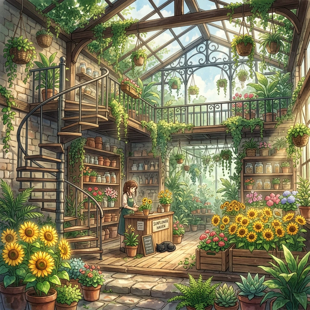 Welcome to the Sunflower Haven! (Nano Banana 2)