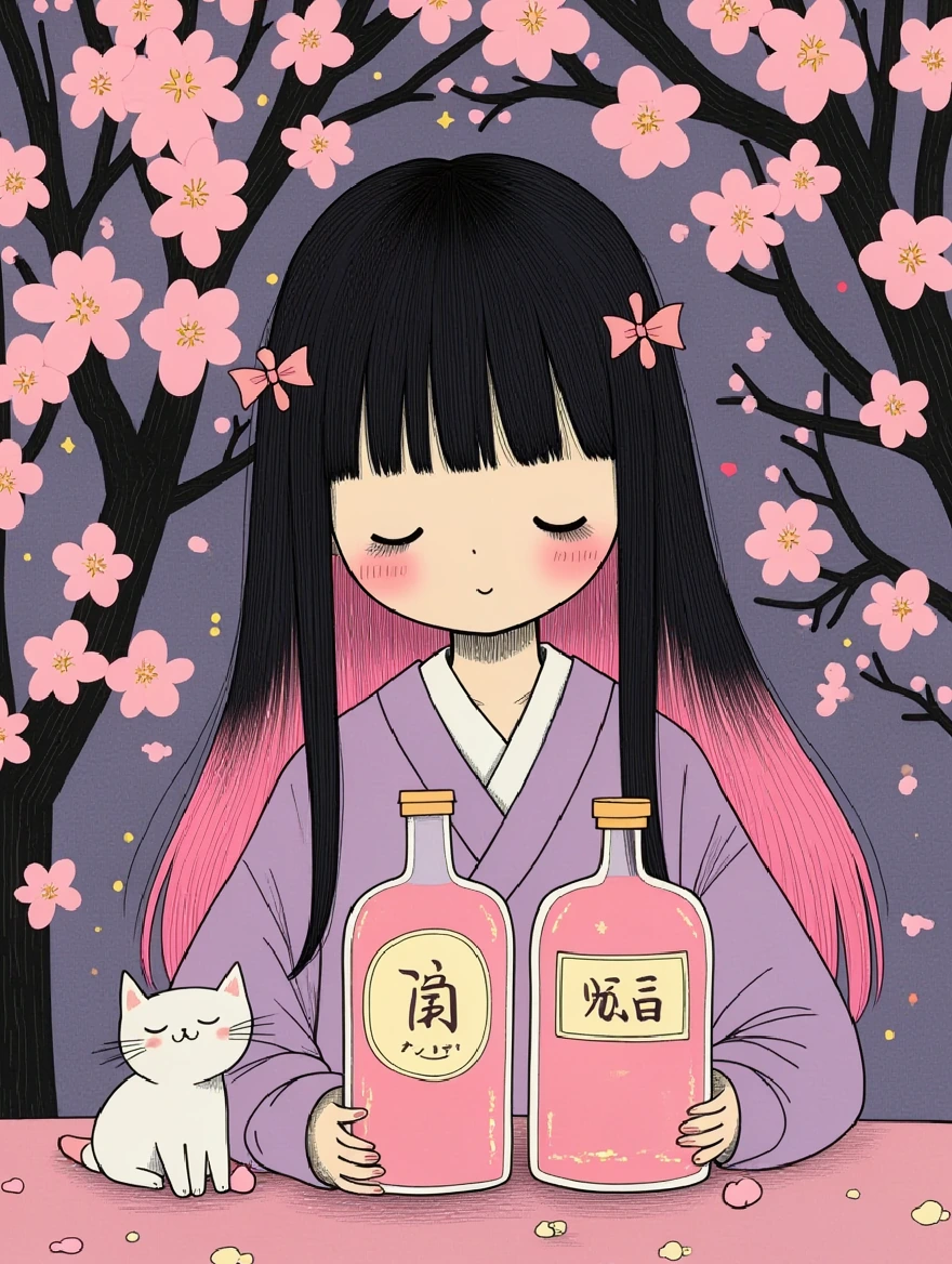 More pink potions 🌸 @gigisaiart247 #pink