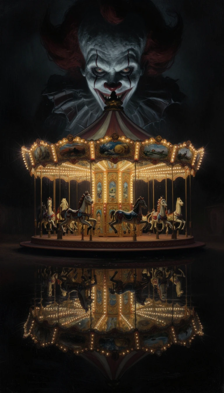 Don't try to get off the merry-go-round. The water in the reflection is deeper than the night, And P…