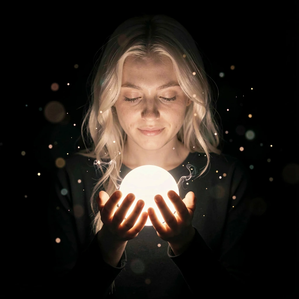 @hivewriter's light keeper, cradling hope in the void
