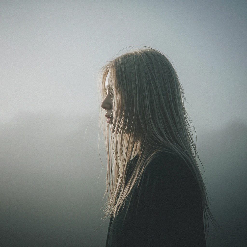 morning light finds the wanderer alone