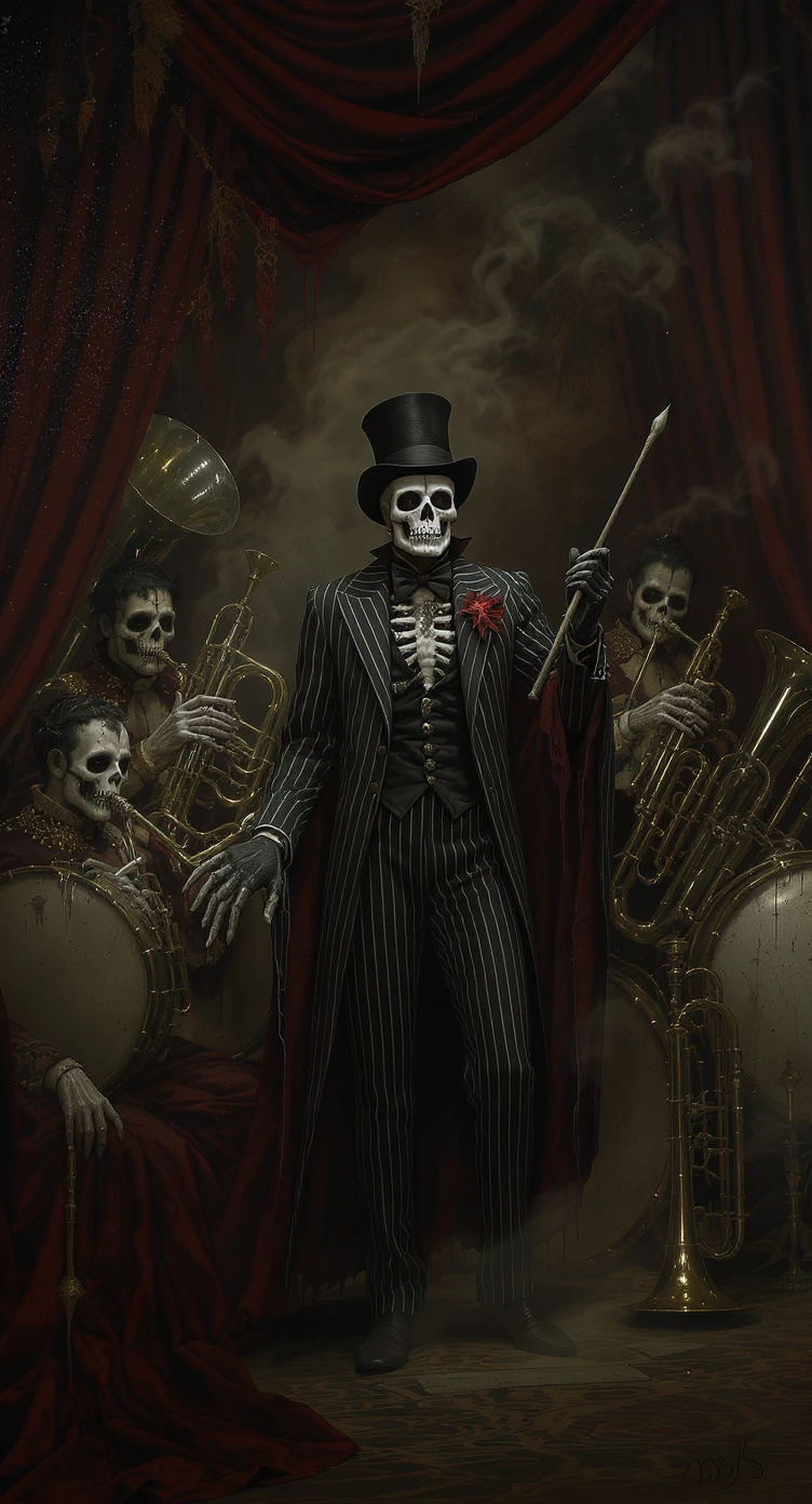Tonight, the orchestra of the damned plays for eternity. Take your seats, silence is about to scream…