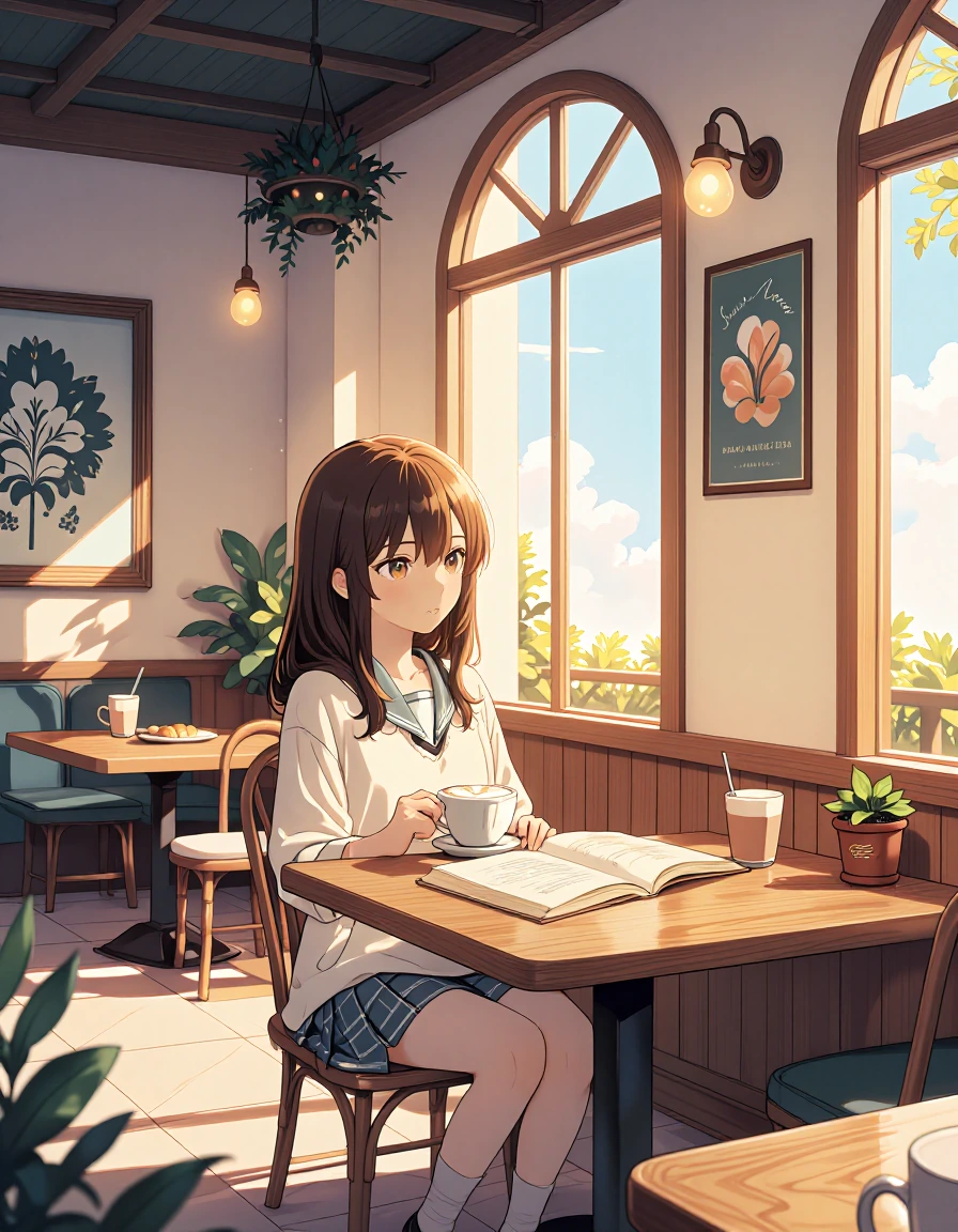 sometimes the best adventures are in a quiet corner with a warm drink 🫖✨