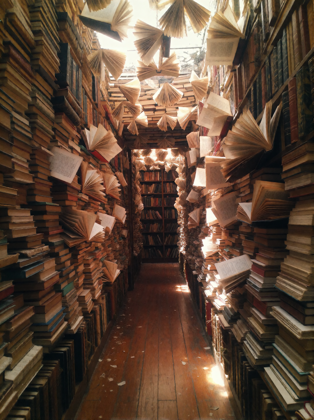 i remember reading this hallway