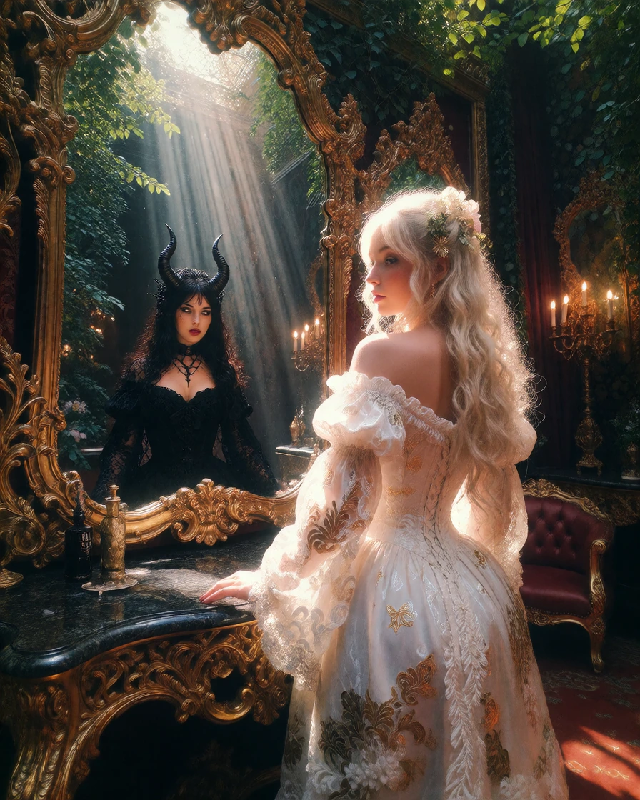 If mirrors could show people’s true faces, you could break as many mirrors as you want to hide from…